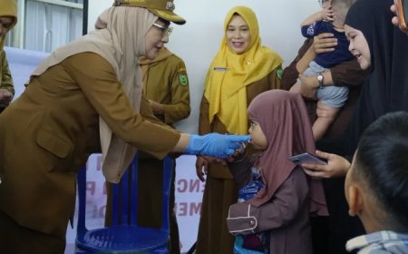 Pemkab Berau Gelar Pencanangan Vitamin A dan Obat Cacing Serentak