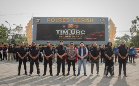 Polres Berau Bentuk Tim URC, Upaya Cegah Kejahatan Jalanan