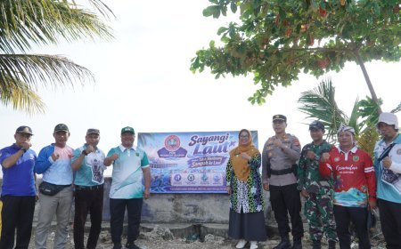 Minta Gerakan Indonesia ASRI Masif, Gamalis Dorong Budaya Hidup Bersih di Pesisir Berau