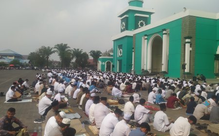 Gelar Sholat Istisqa, Pemkab Berau Harap Segera Turun Hujan