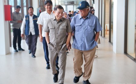 Menteri PPN Kunjungi IKN Tinjau Progres Pembangunan Infrastruktur