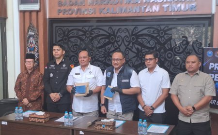 BNNP Kaltim Ungkap Peredaran Sabu di Muara Badak, 45,85 Gram Diamankan