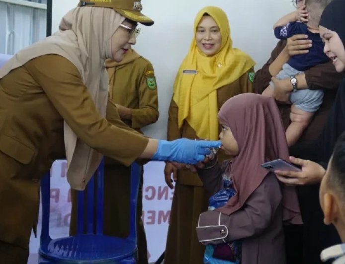 Pemkab Berau Gelar Pencanangan Vitamin A dan Obat Cacing Serentak
