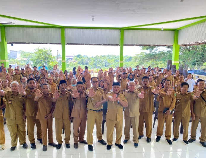 Pemkab Berau Tes Urine 95 Aparatur Kampung, Gamalis: ASN Wajib Jadi Teladan Bebas Narkoba