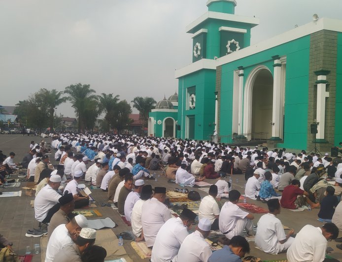 Gelar Sholat Istisqa, Pemkab Berau Harap Segera Turun Hujan