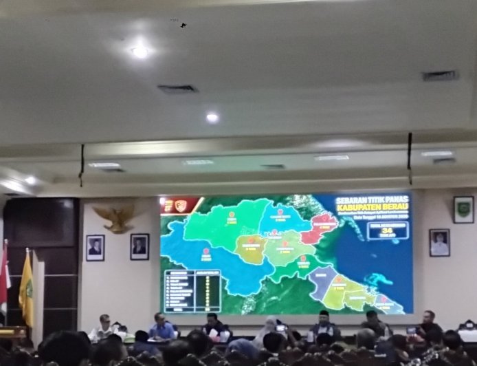 ​Titik Panas Melonjak Akibat El Nino, Pemkab Berau Minta Perusahaan Swasta Turun Tangan