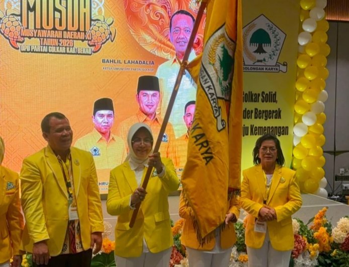 Golkar Berau Resmi Berganti Nahkoda Baru, Syarifatul Pimpin Beringin Bumi Batiwakkal