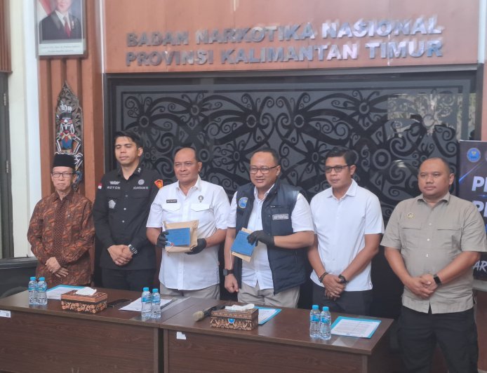BNNP Kaltim Ungkap Peredaran Sabu di Muara Badak, 45,85 Gram Diamankan
