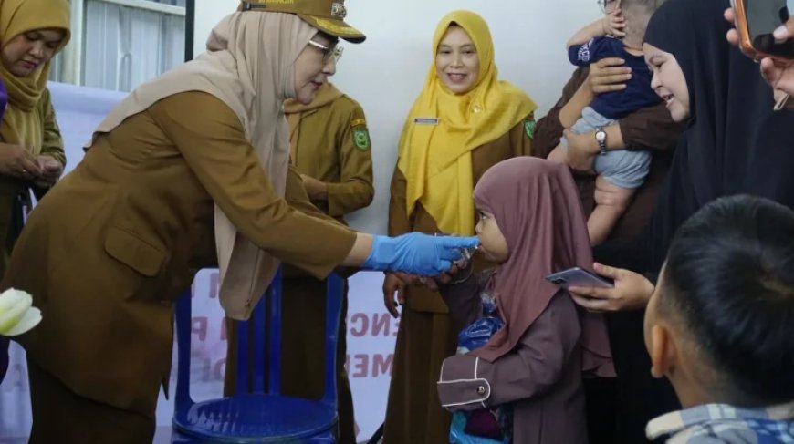 Pemkab Berau Gelar Pencanangan Vitamin A dan Obat Cacing Serentak