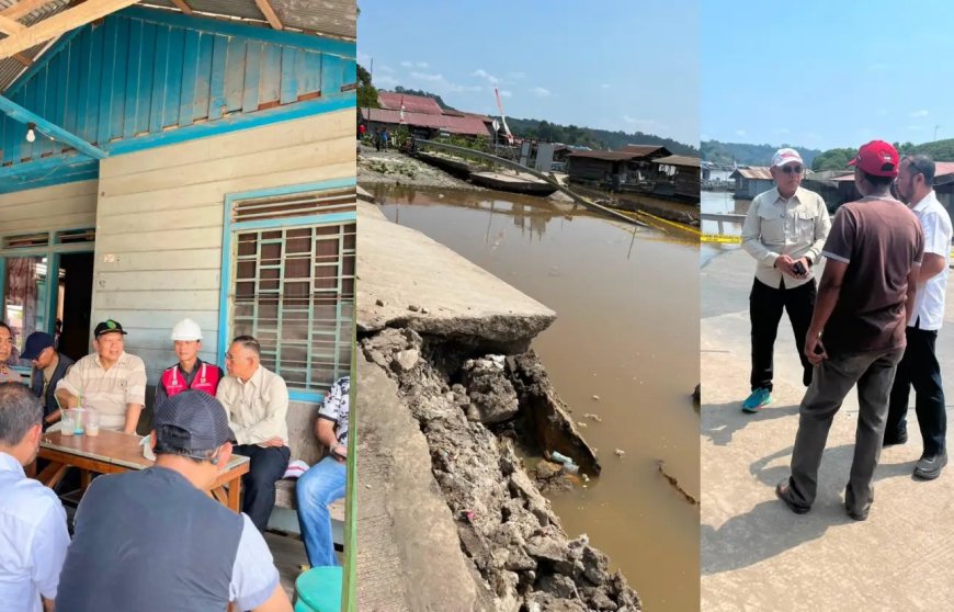 Pemerintah Gerak Cepat Tangani Longsor Jalan Poros Samarinda–Tenggarong di Jembayan