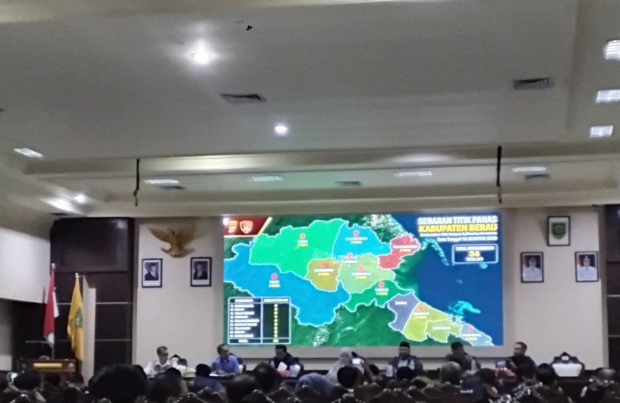 ​Titik Panas Melonjak Akibat El Nino, Pemkab Berau Minta Perusahaan Swasta Turun Tangan