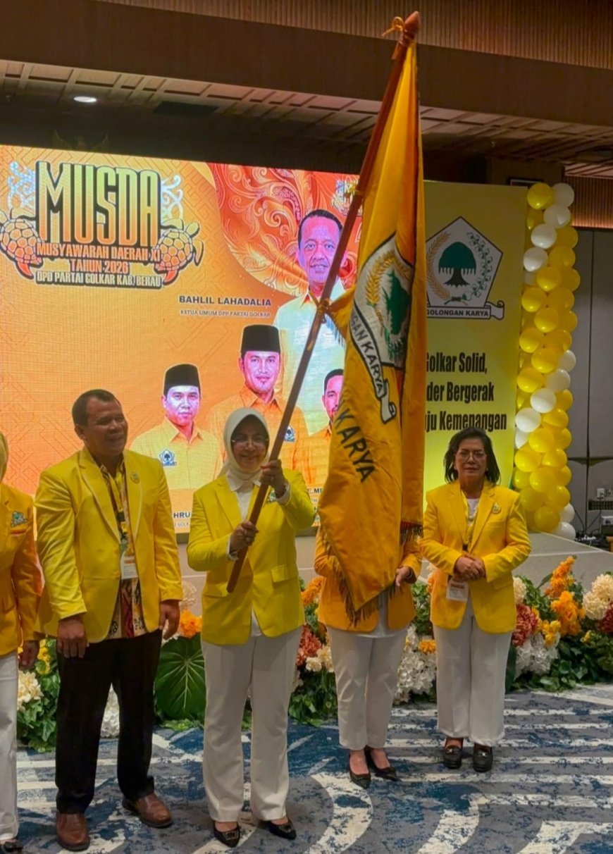 Golkar Berau Resmi Berganti Nahkoda Baru, Syarifatul Pimpin Beringin Bumi Batiwakkal