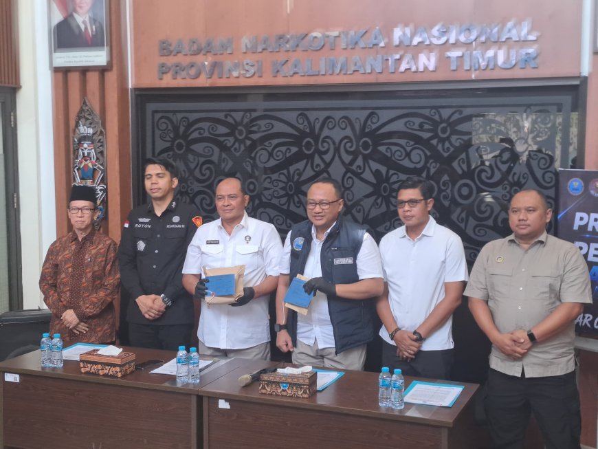 BNNP Kaltim Ungkap Peredaran Sabu di Muara Badak, 45,85 Gram Diamankan