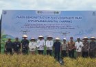 Lakukan Panen Demonstration Plot (Demplot), Pemprov Kaltim Komitmen Jaga Ketahanan Pangan