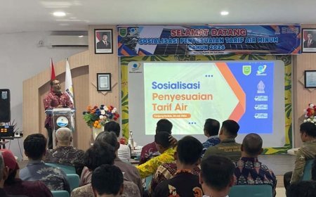 Tarif Baru Air Minum di Berau Mulai Diterapkan Bertahap, Kelompok Niaga Jadi yang Pertama