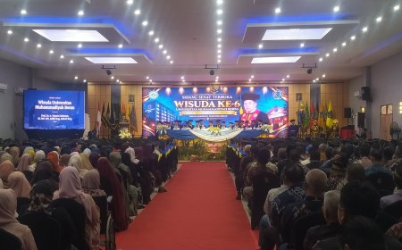 429 Mahasiswa Resmi Menyandang Gelar S1 dan S2 Pada Wisuda Ke 6 Universitas Muhammdiyah Berau
