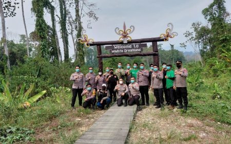 Peduli Lingkungan dan Kebakaran, Peserta Sespimmen Polri Terjun Langsung ke Kampung Merasa