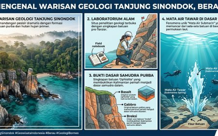 Kaltim Proyeksikan Kawasan Batu Purba Tanjung Sinondok Berau Jadi Laboratorium Alam
