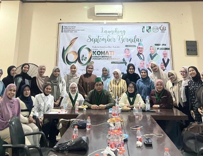Memasuki 6 Dekade, KOHATI  PB HMI Luncurkan Gerakan September Bernilai