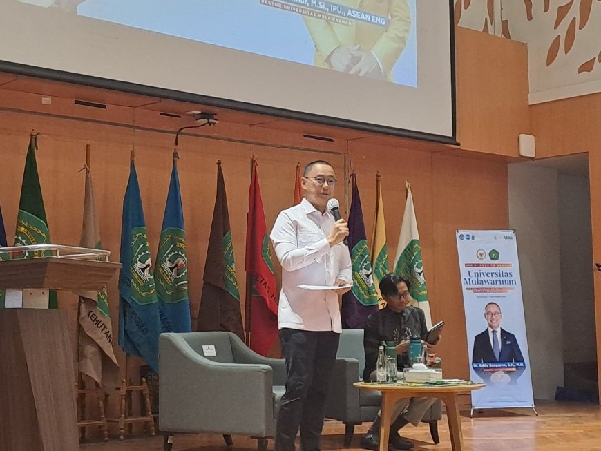 MPR RI Goes to Campus di Unmul, Eddy Soeparno Dorong Percepatan Transisi Energi dan Penguatan Ketahanan Nasional