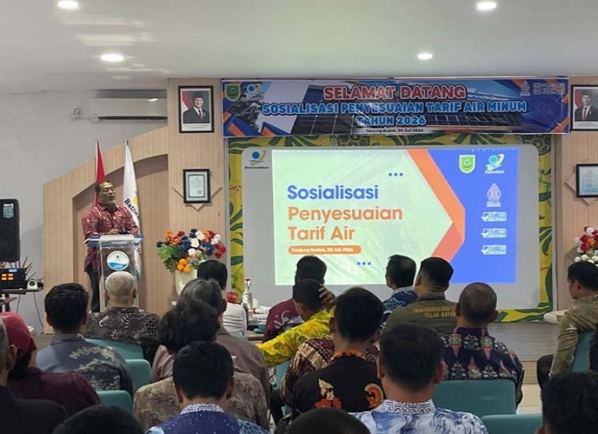 Tarif Baru Air Minum di Berau Mulai Diterapkan Bertahap, Kelompok Niaga Jadi yang Pertama