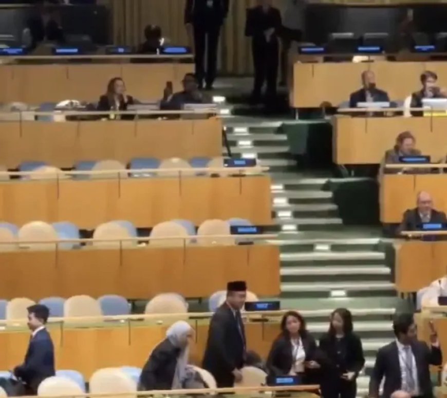 Delegasi Indonesia dan Sejumlah Negara Aksi 'Walk Out' Saat Netanyahu Pidato