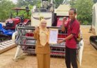 Dapat Bantuan Mesin Panen Dari Kementan RI, DTPHP Berau Optimis Proses Panen Petani Semakin Efisien