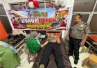 ​Peringati HUT ke-75 Humas Polri, Polres Berau dan Lintas Instansi Gelar Aksi Donor Darah