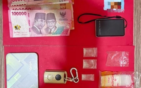 Polres Berau Ringkus Pengedar Sabu di Tanjung Redeb, Amankan Pria Berusia 32 Tahun