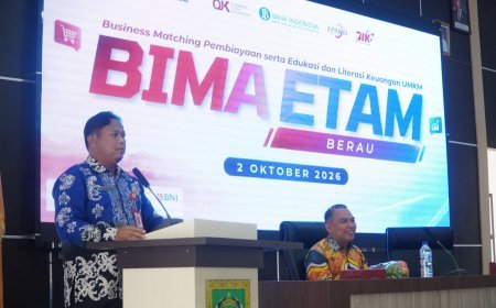 Berau Gandeng BI dan OJK Dorong UMKM Naik Kelas Lewat Business Matching hingga Literasi Keuangan