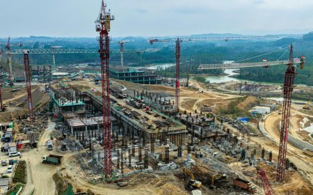 Tepis Isu Mangkrak, Mahkamah Agung RI Tinjau Progres Pembangunan Kawasan Yudikatif IKN