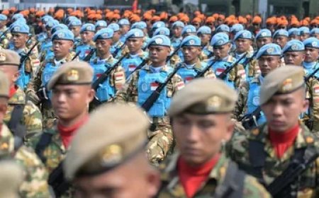 Presiden Prabowo Resmikan 204 Satuan Baru TNI saat HUT ke 81 di Cilangkap