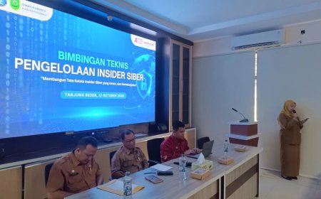 Diskominfo Berau Gelar Bimtek Pengelolaan Insider Siber, Perkuat Keamanan Data Daerah