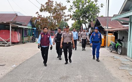 Operasi Sarang Narkoba di Kampung Kasai, 10 Pria Positif Sabu
