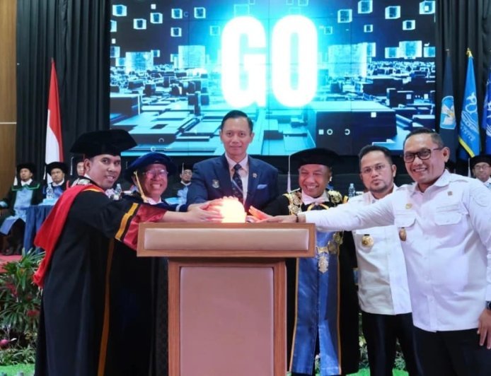 Hadir di Dies Natalis Ke-12 ITK, AHY Dorong Penguatan SDM Menuju Indonesia Emas 2045