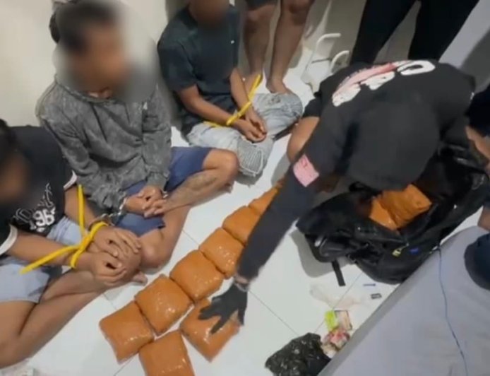 Polda Kaltim Bongkar Sindikat Narkoba di Samarinda, Sita Sabu Sebesar 12,6 Kilogram