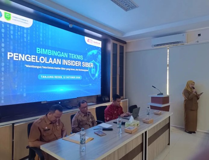 Diskominfo Berau Gelar Bimtek Pengelolaan Insider Siber, Perkuat Keamanan Data Daerah