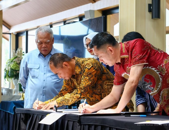 Gedor Ekosistem IKN, Otorita Resmi Teken Kontrak Investasi dan KPBU Perumahan