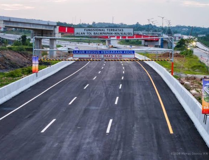 Jalan Tol IKN Diproyeksikan Beroperasi pada Libur Natal dan Tahun Baru 2027