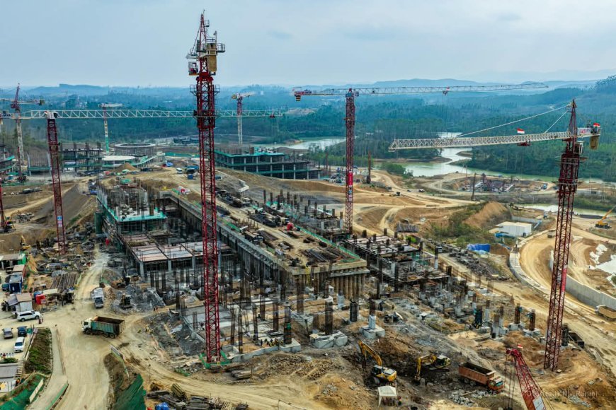 Tepis Isu Mangkrak, Mahkamah Agung RI Tinjau Progres Pembangunan Kawasan Yudikatif IKN