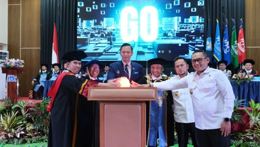 Hadir di Dies Natalis Ke-12 ITK, AHY Dorong Penguatan SDM Menuju Indonesia Emas 2045