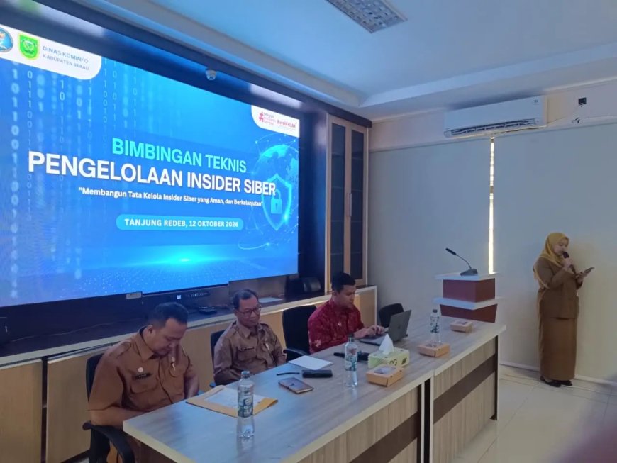 Diskominfo Berau Gelar Bimtek Pengelolaan Insider Siber, Perkuat Keamanan Data Daerah
