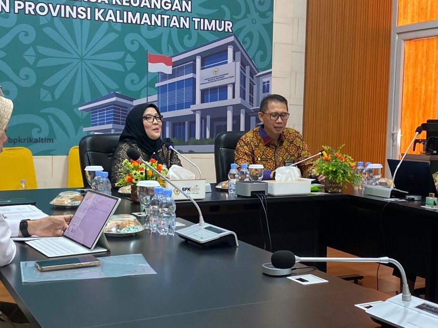 Kunjungi BPK Kaltim, Anggota DPD RI Aji Mirni Kawal Akuntabilitas Keuangan Daerah