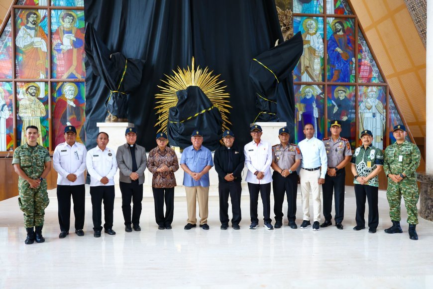​Menuju Basilika Pertama Indonesia: Kardinal Suharyo Tinjau Gereja Santo Fransiskus Xaverius di IKN