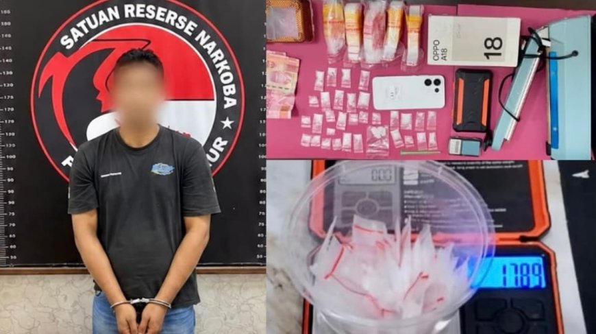 Polisi Ungkap Jaringan Sabu di Sangkulirang Kutim, 32 Paket Senilai 17,89 Gram Disita