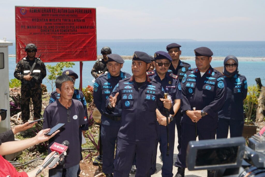 KKP Hentikan Sementara Operasional Dua Resort di Pulau Maratua