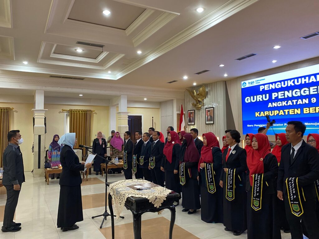 Pemkab Berau Tingkatkan Kualitas Pendidikan, Kukuhkan 24 Guru Penggerak